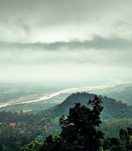 View of Yamuna, while coming down from Chakrata